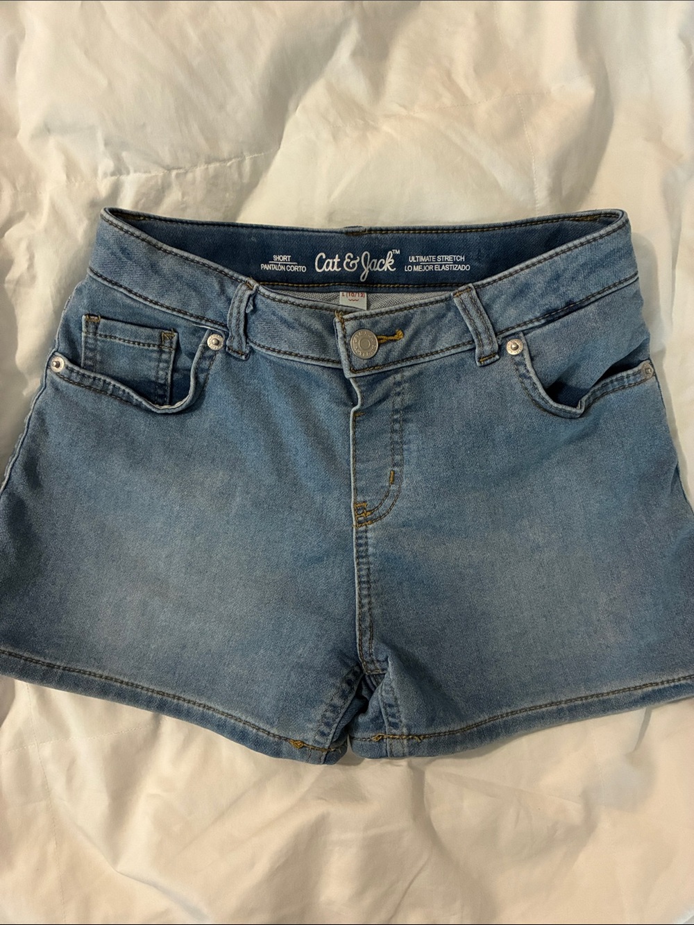 Girls jean shorts